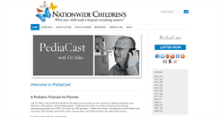 Desktop Screenshot of pediacast.org